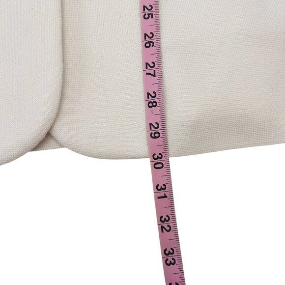 J. Crew Cecile Relaxed Sweater Blazer Ivory Medium - Picture 12 of 15